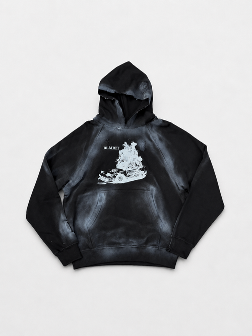 Burn unit oversized hoodie