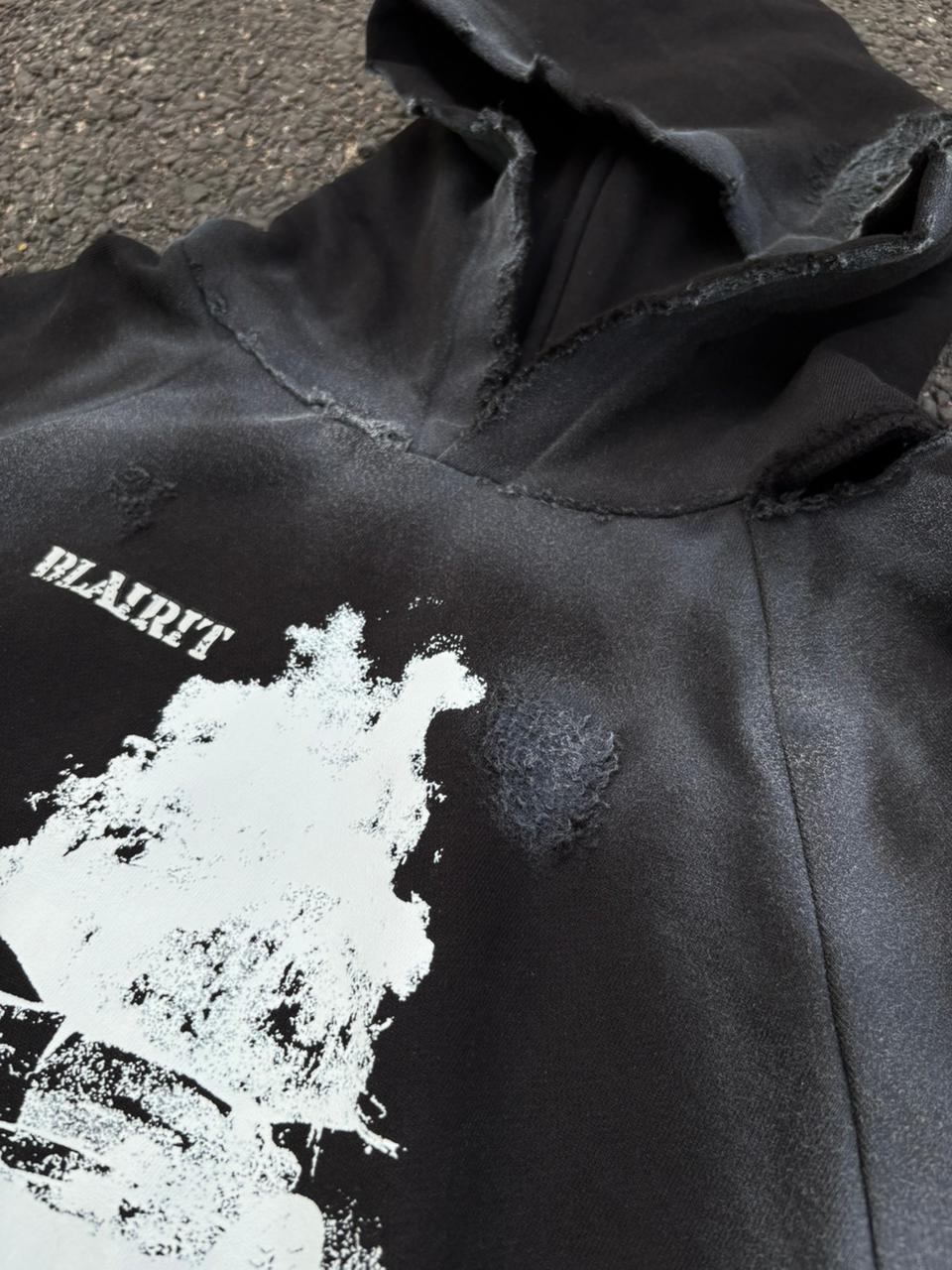 Burn unit oversized hoodie